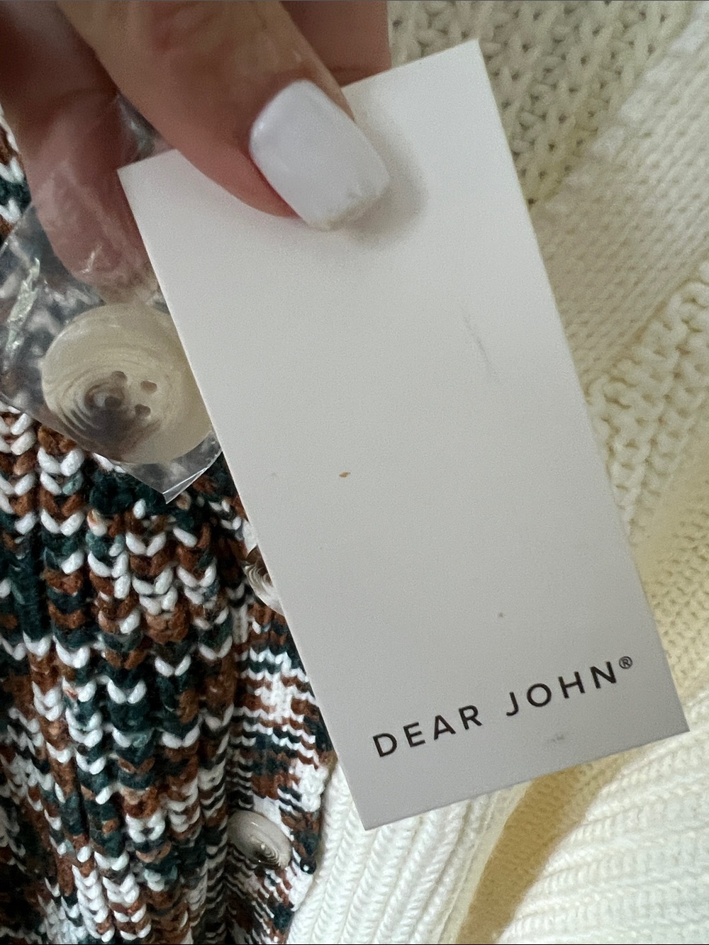 NWT $161 Anthropologie DEAR JOHN Charli Cardigan XL - Picture 6 of 9
